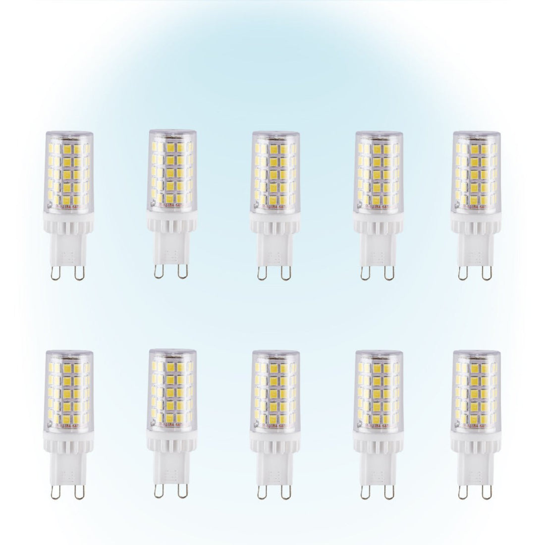 LED Capsule Bulb G9 Snap Fix 4.8W 500lm Pack of 10 6000K cool daylight