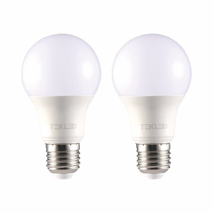 Main photo of dimmable 7w 10w 12w a60 gls edison screw led light bulb pack of 2 warm white or cool white