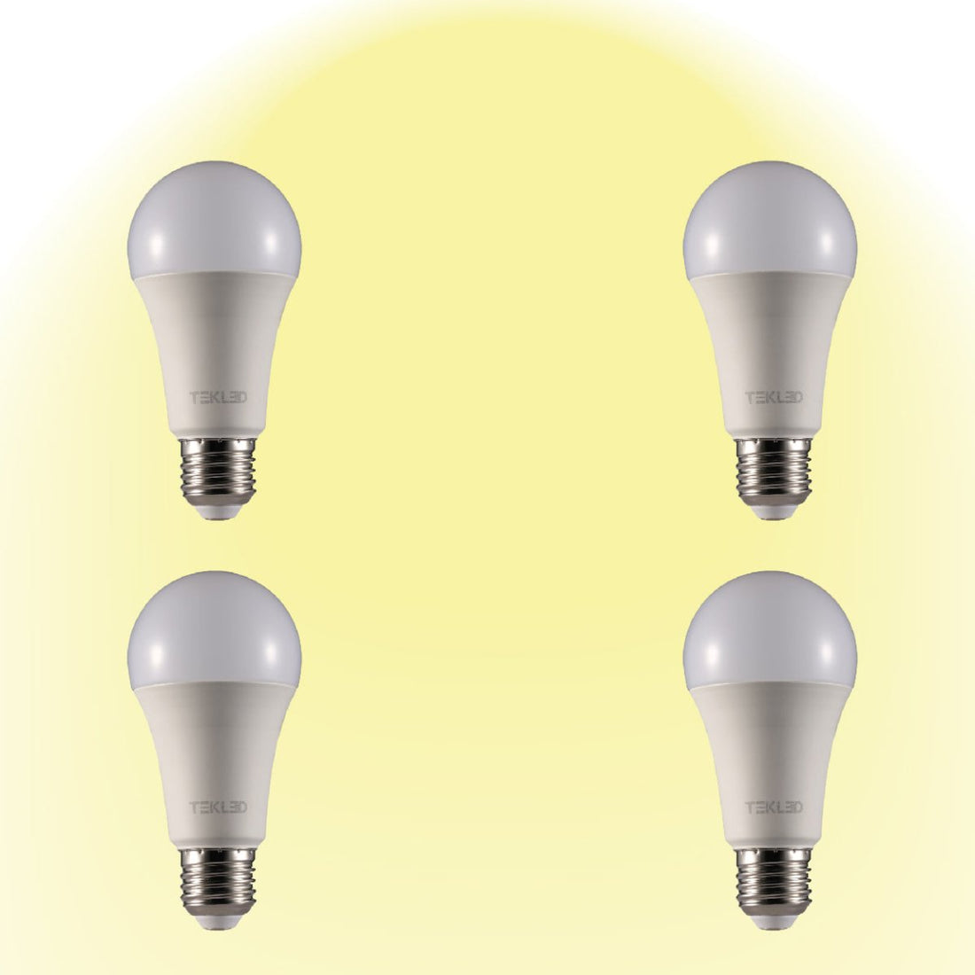 Virgo LED GLS Bulb A60 Dimmable E27 Edison Screw 2700K Warm White 12 W Pack of 4 527-156324