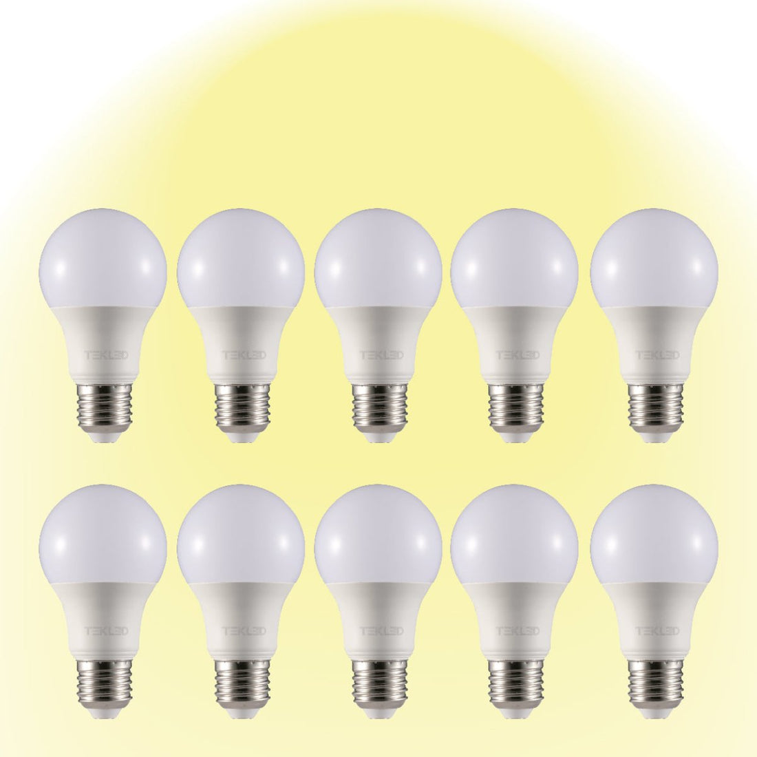 Virgo LED GLS Bulb A60 E27 Edison Screw 2700K Warm White 7 W Pack of 10 527-15642
