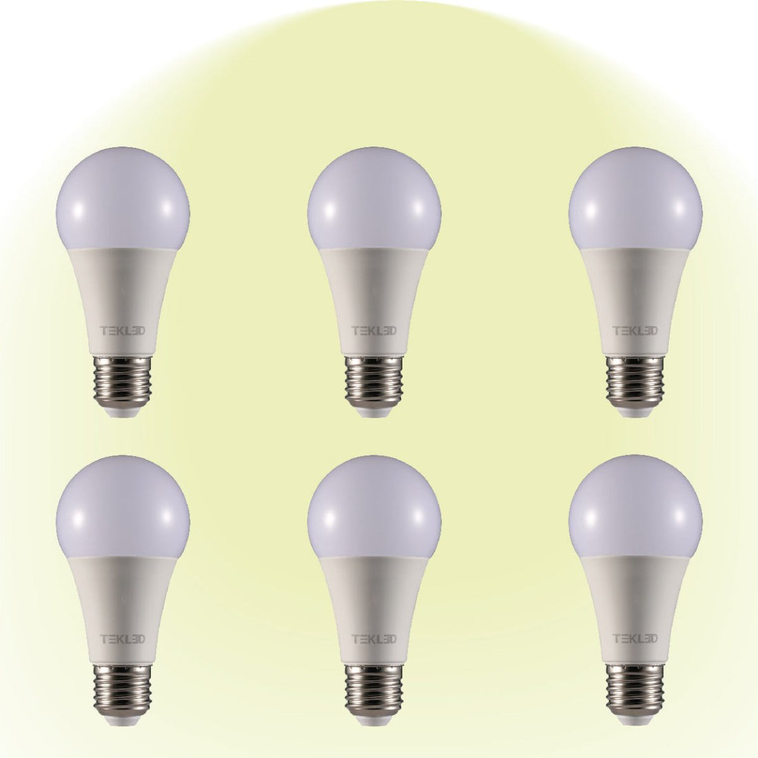 Virgo LED GLS Bulb A60 E27 Edison Screw 4000K Cool White 12 W Pack of 6 527-15676