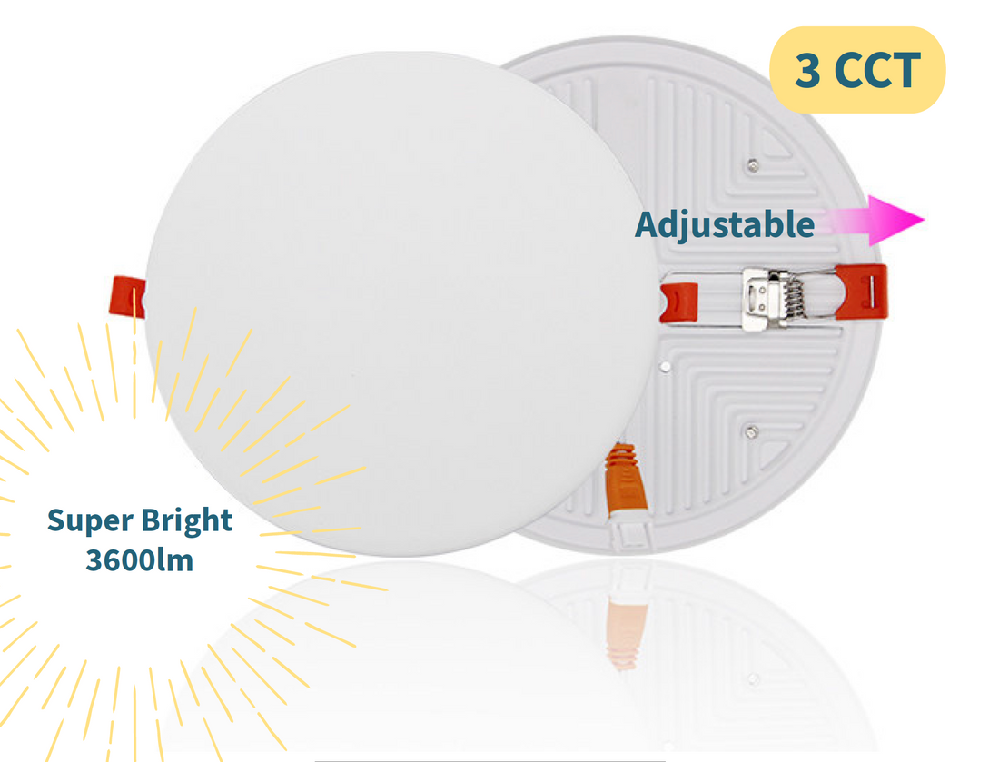 Adjustable Mount Round Panel - 3CCT