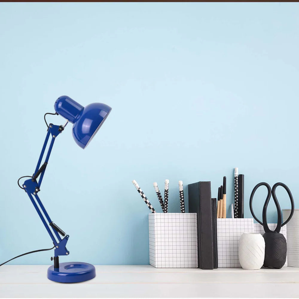 Atlas Architect Swing Arm Desk Lamp with C-Clamp E27 5