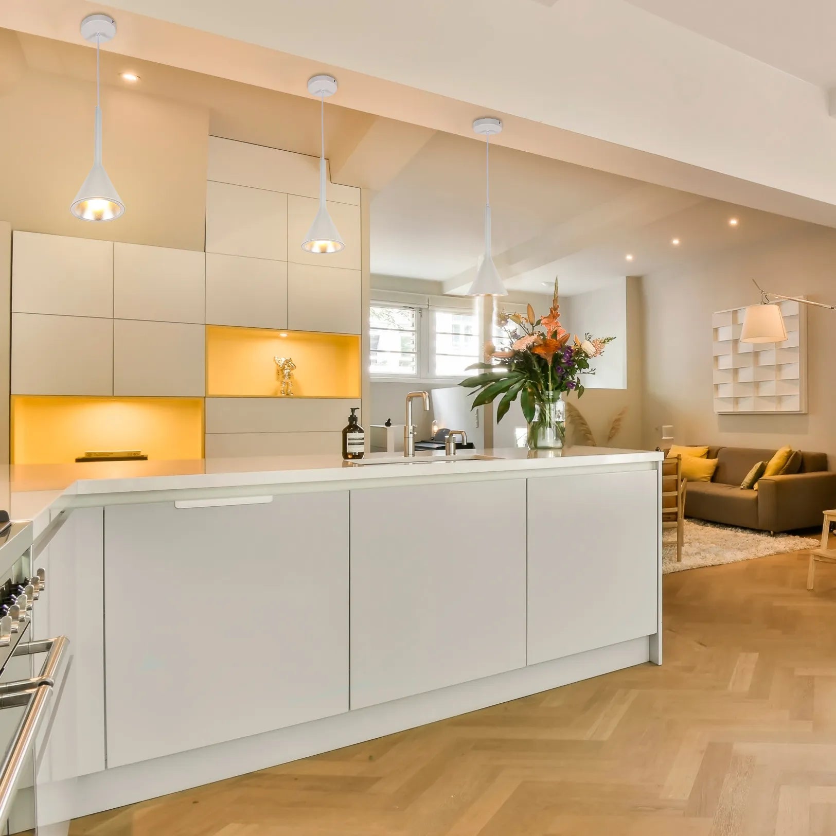 Funnel Nordic Modern Metal Ceiling Pendant Light E27 Fitting