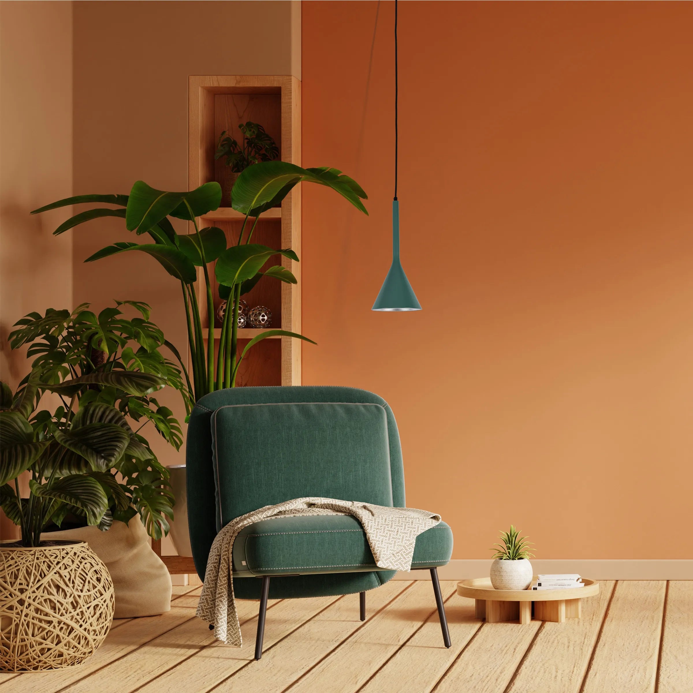 Funnel Nordic Modern Metal Ceiling Pendant Light E27 Fitting