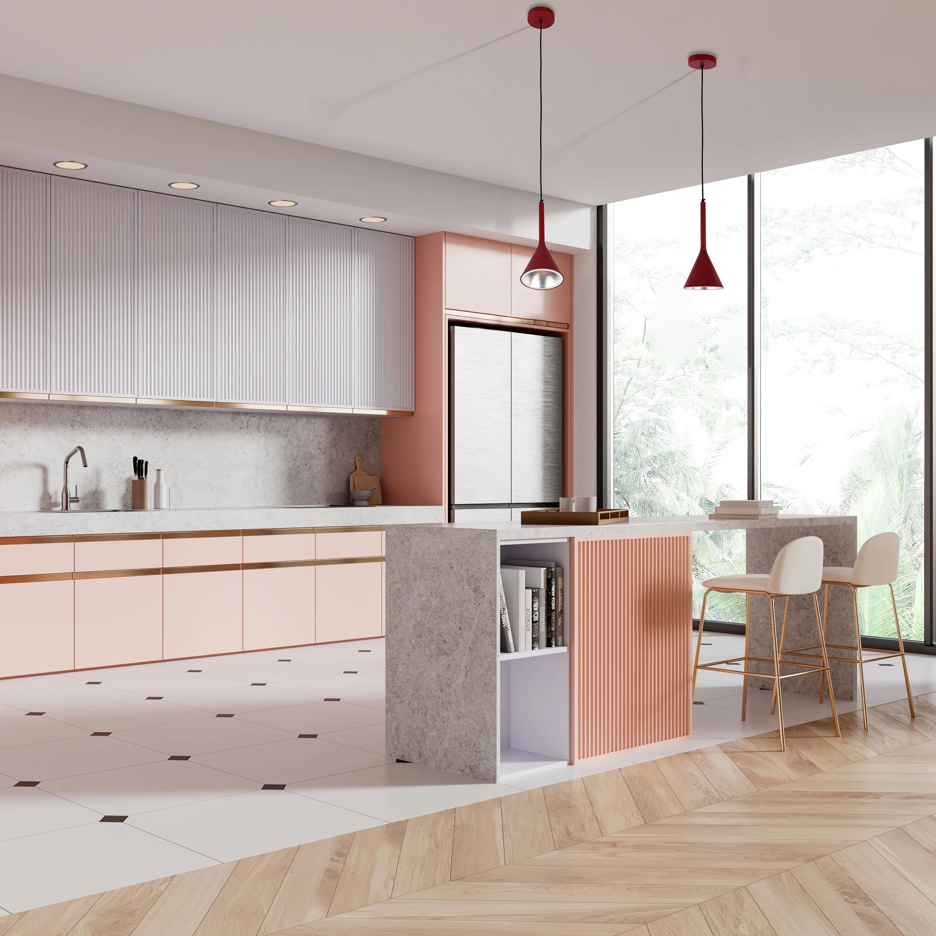 Funnel Nordic Modern Metal Ceiling Pendant Light E27 Fitting