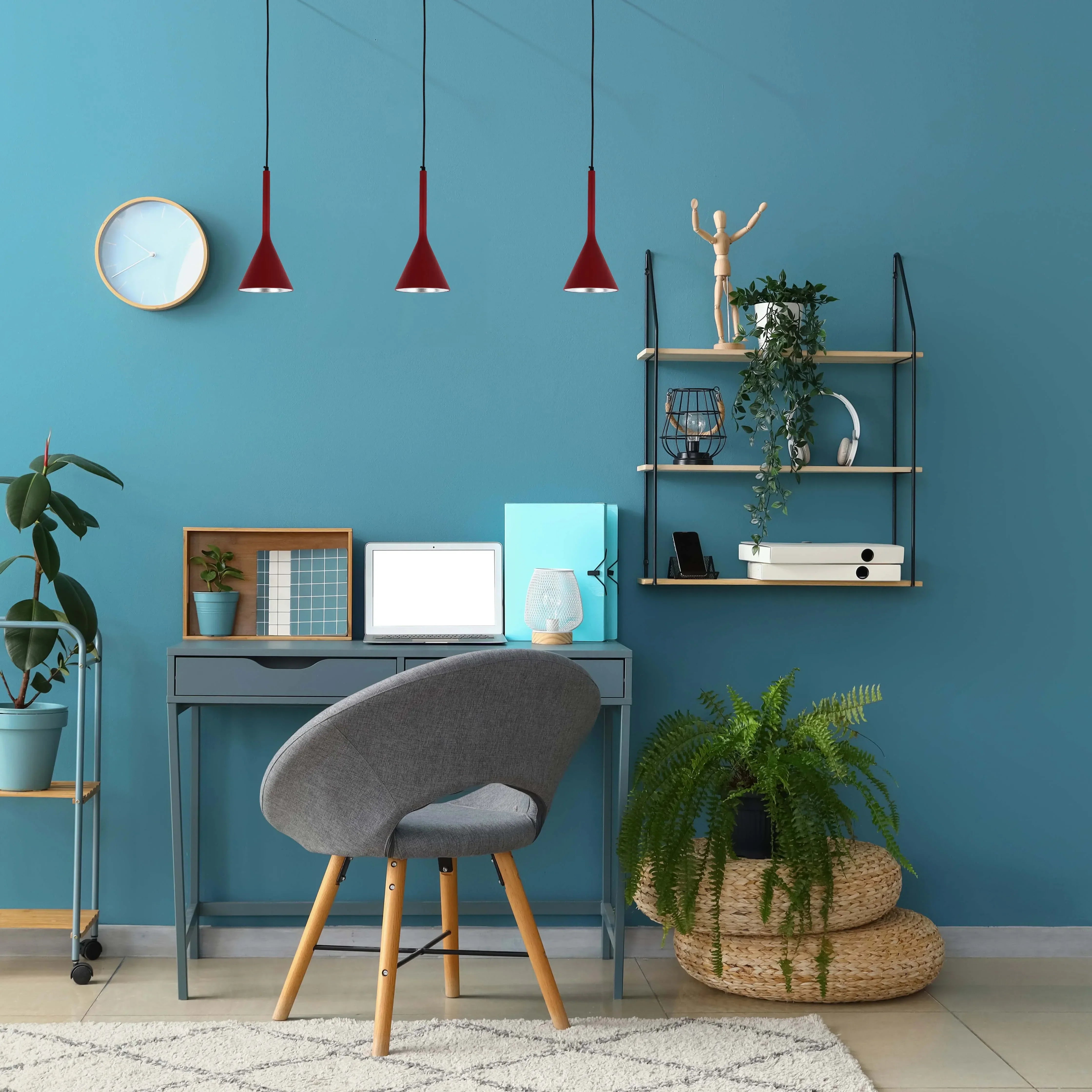 Funnel Nordic Modern Metal Ceiling Pendant Light E27 Fitting