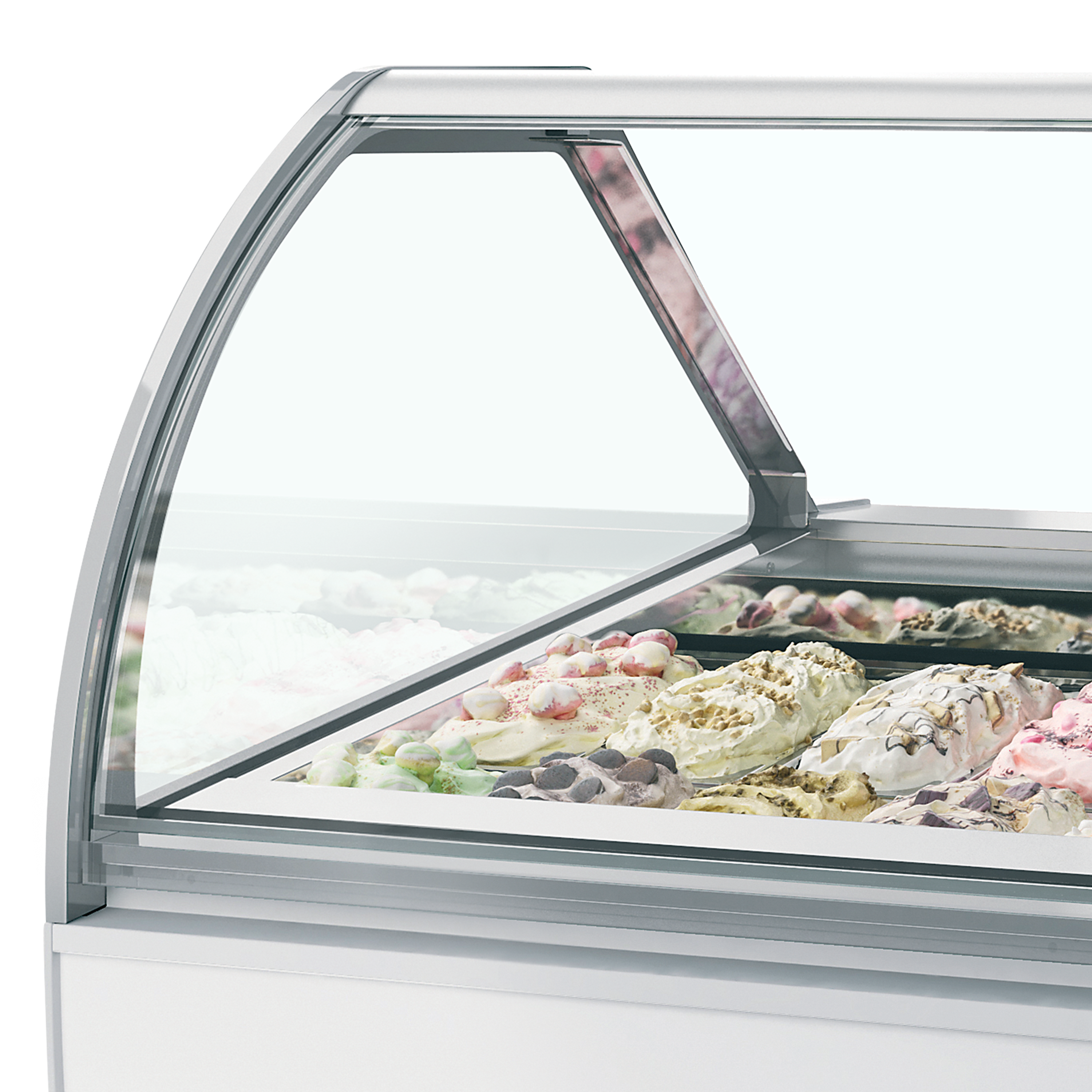 Ventilated Scoop Ice Cream Display - MILLENNIUM LX20