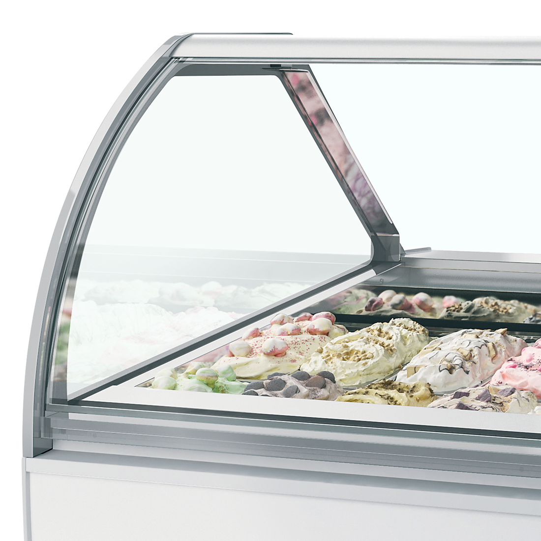 Ventilated Scoop Ice Cream Display - MILLENNIUM LX20