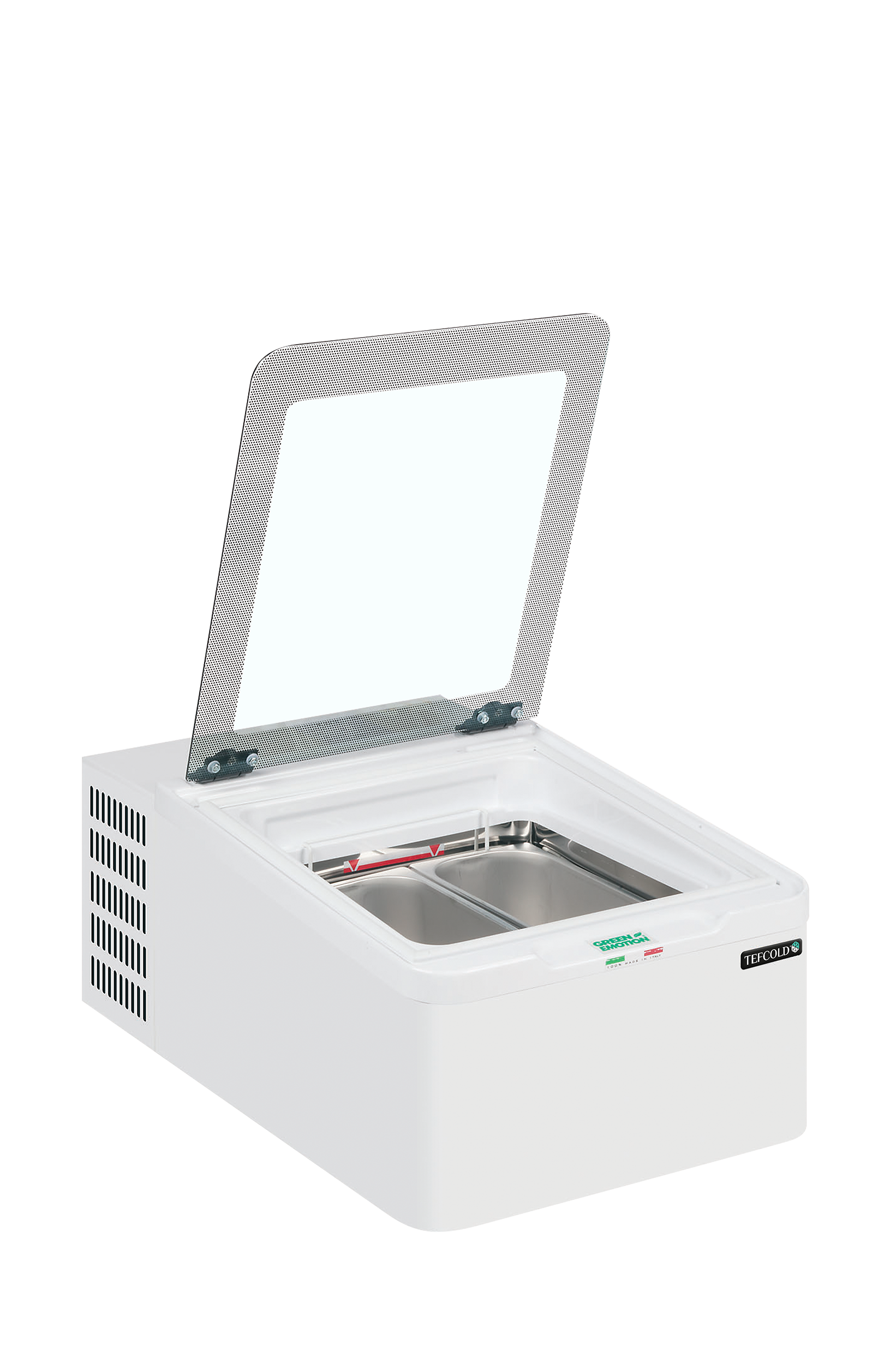 Counter Top Scoop Ice Cream Display - MINI CREAM 2V