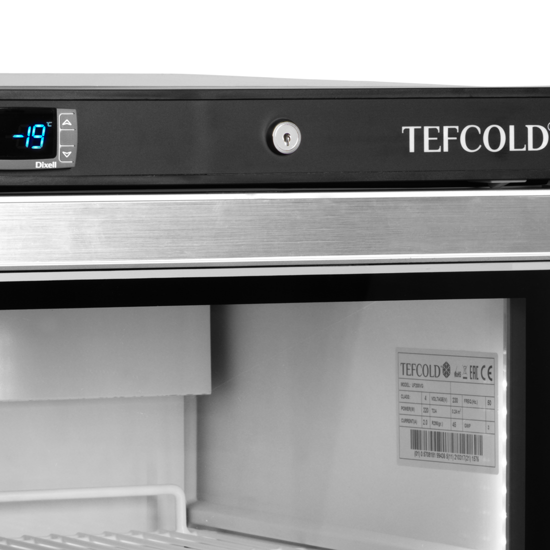 Glass Door Display Freezer - UF200VSG