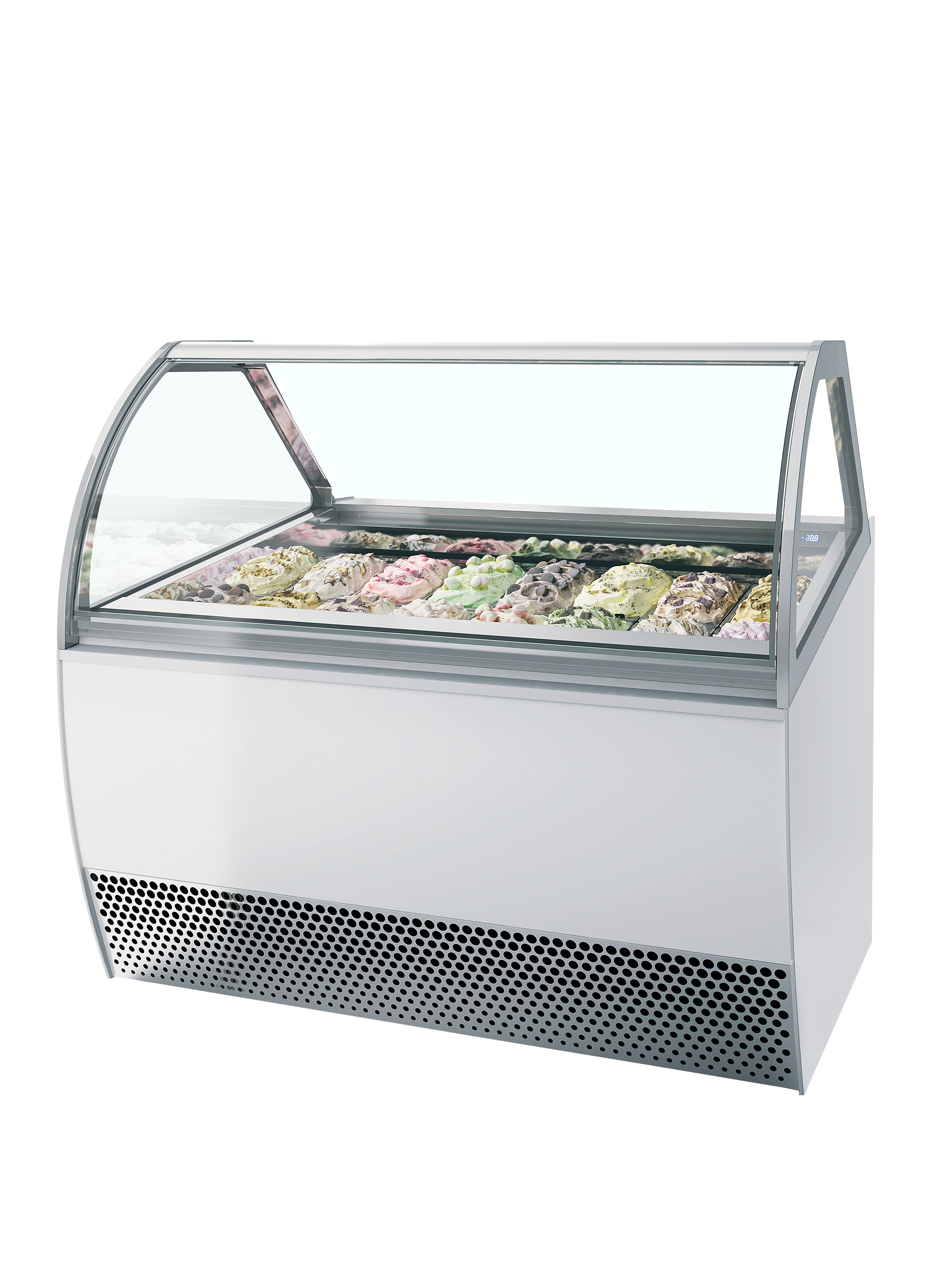 Ventilated Scoop Ice Cream Display - MILLENNIUM LX16