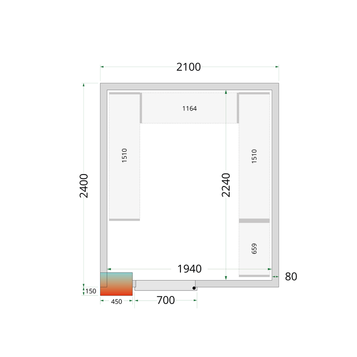 Chiller Room - CRPF2124