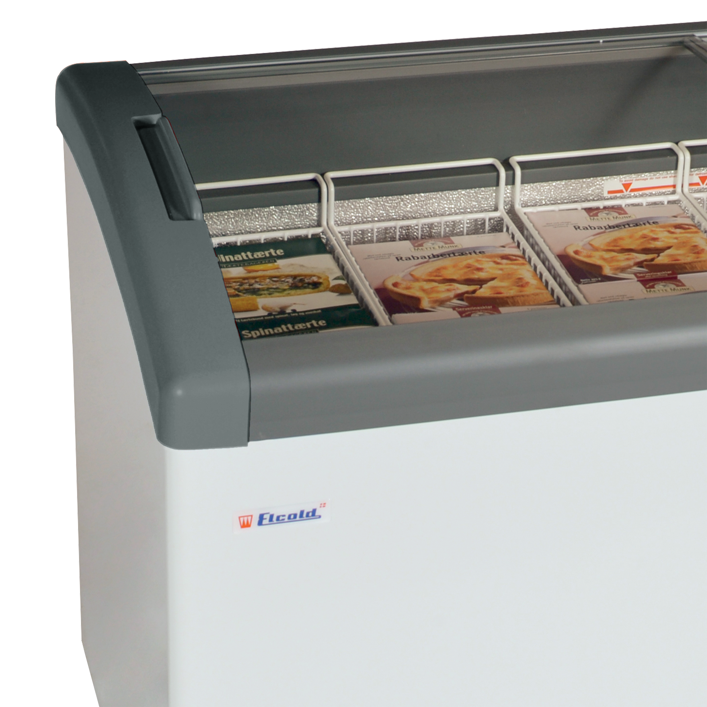 Sliding Curved Glass Lid Chest Freezer - FOCUS 131 (ECO DESIGN)