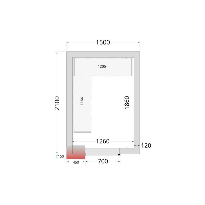 Freezer Room - CRNF1521