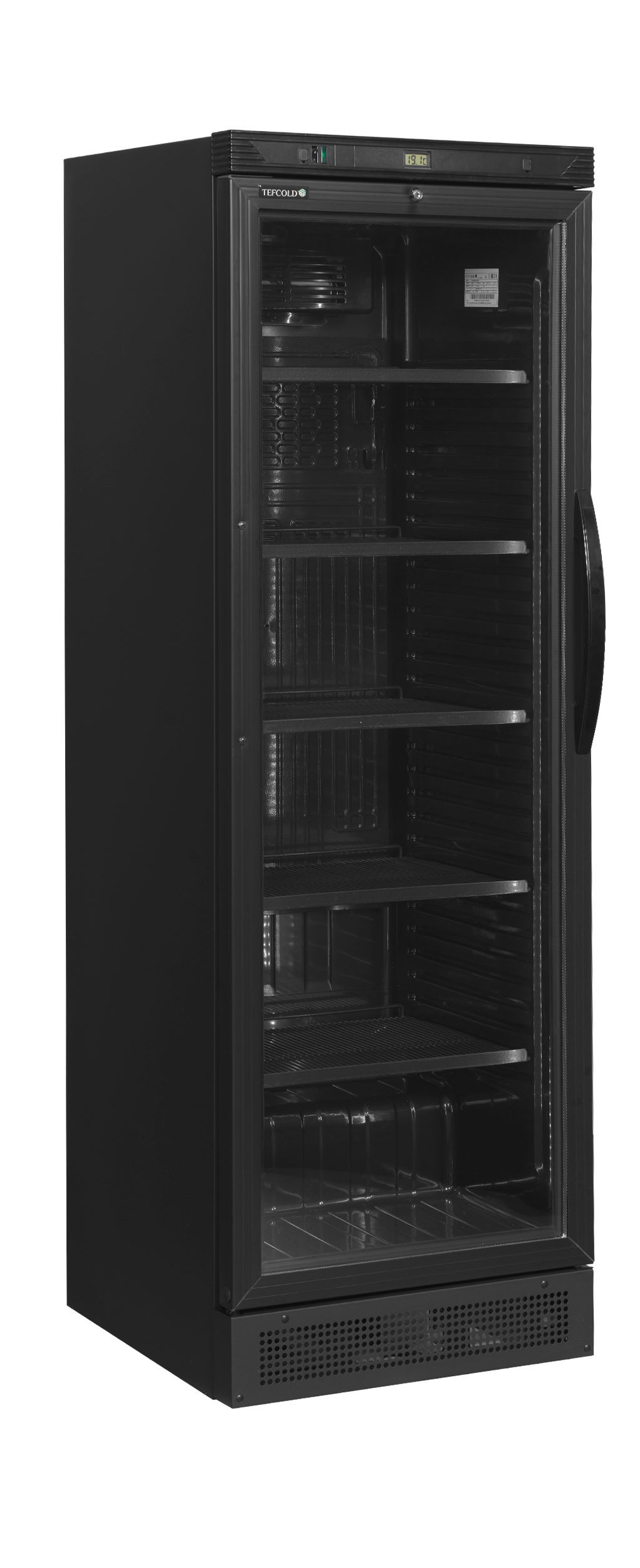 Glass Door Merchandiser - CEV425 BLACK L/H