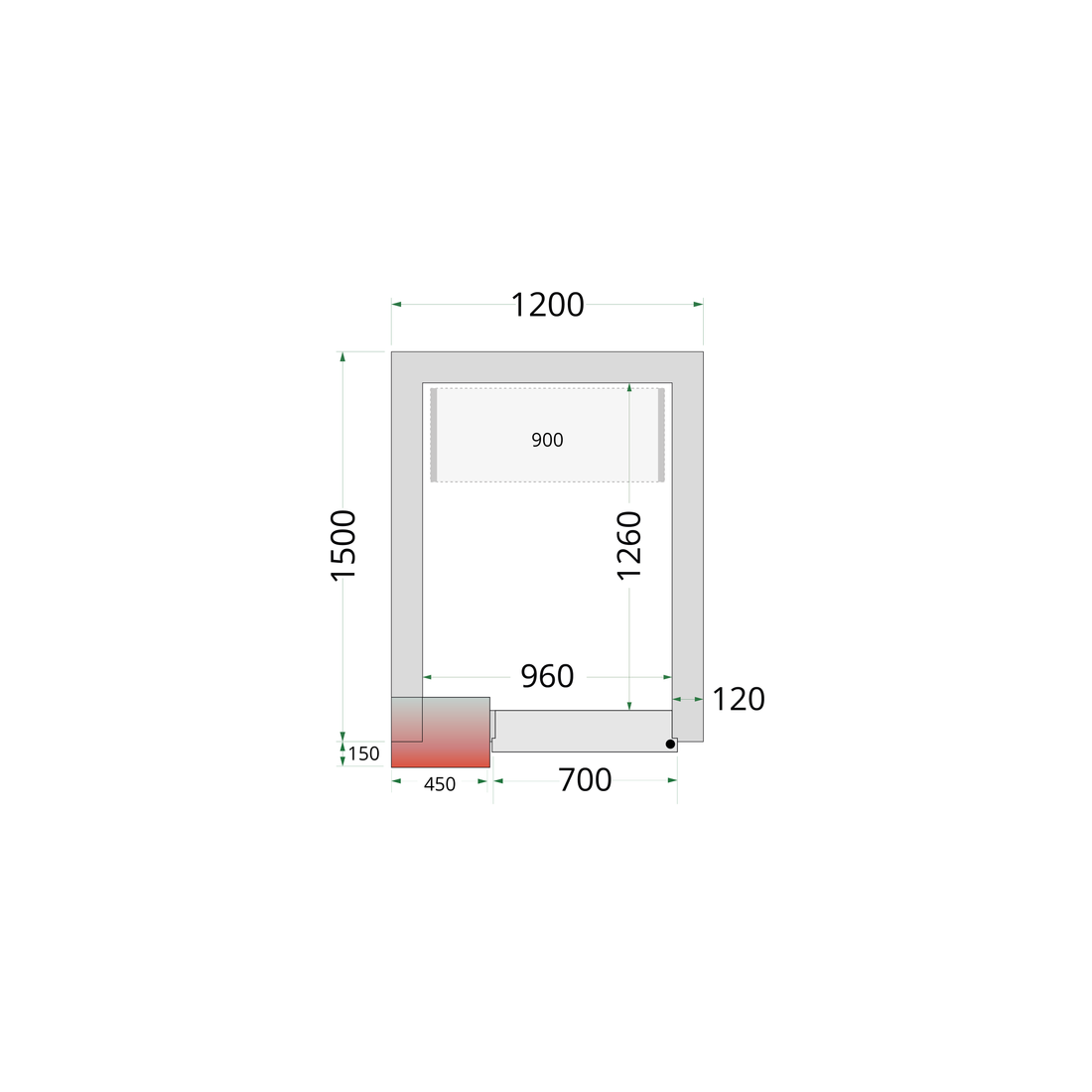 Freezer Room - CRNF1215