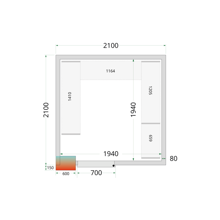 Chiller Room - CRPF2121
