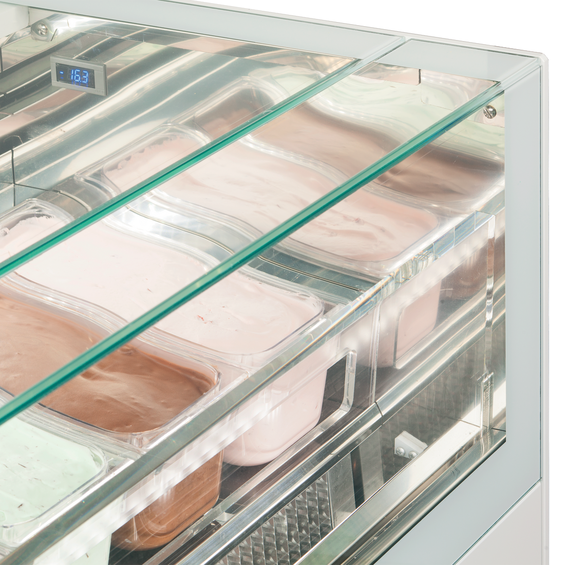 Ventilated Scoop Ice Cream Display - ONESHOW FREE REGULAR
