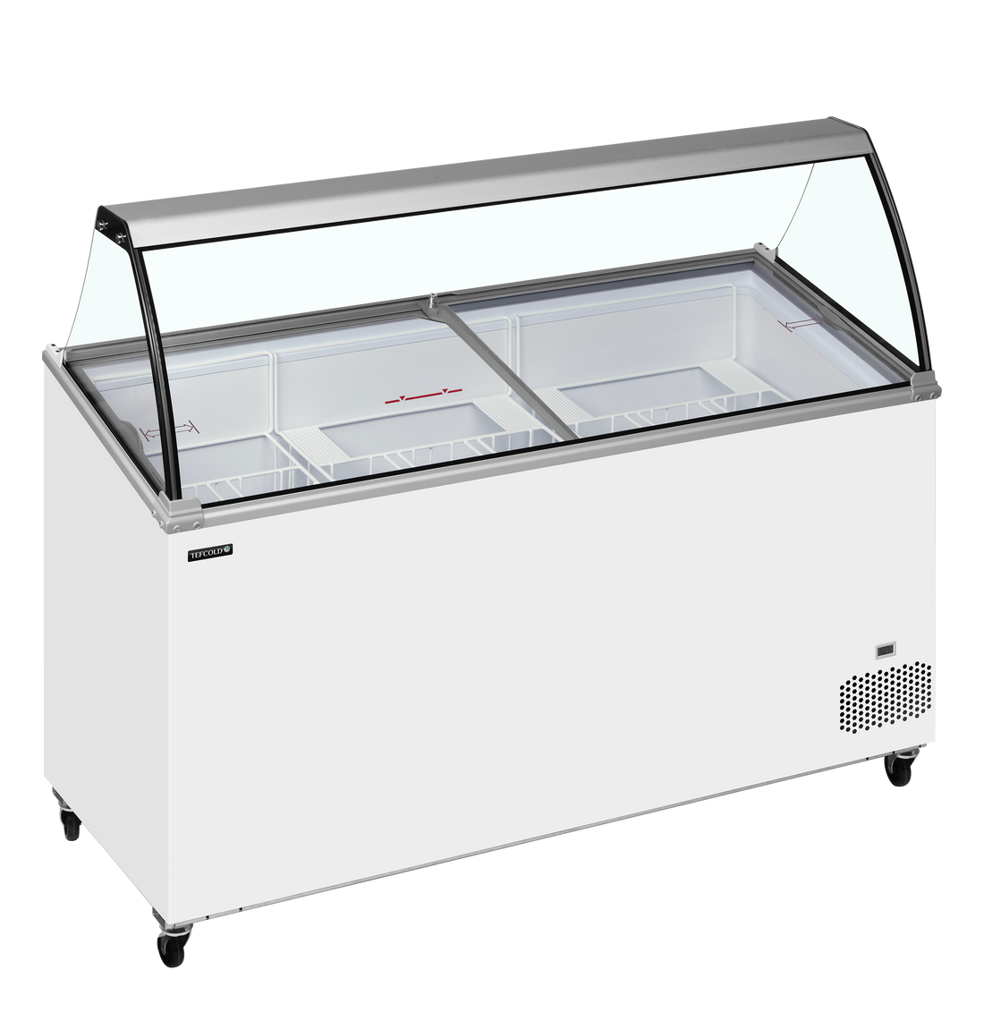 Scoop Ice Cream Display - IC501SCE + CANOPY
