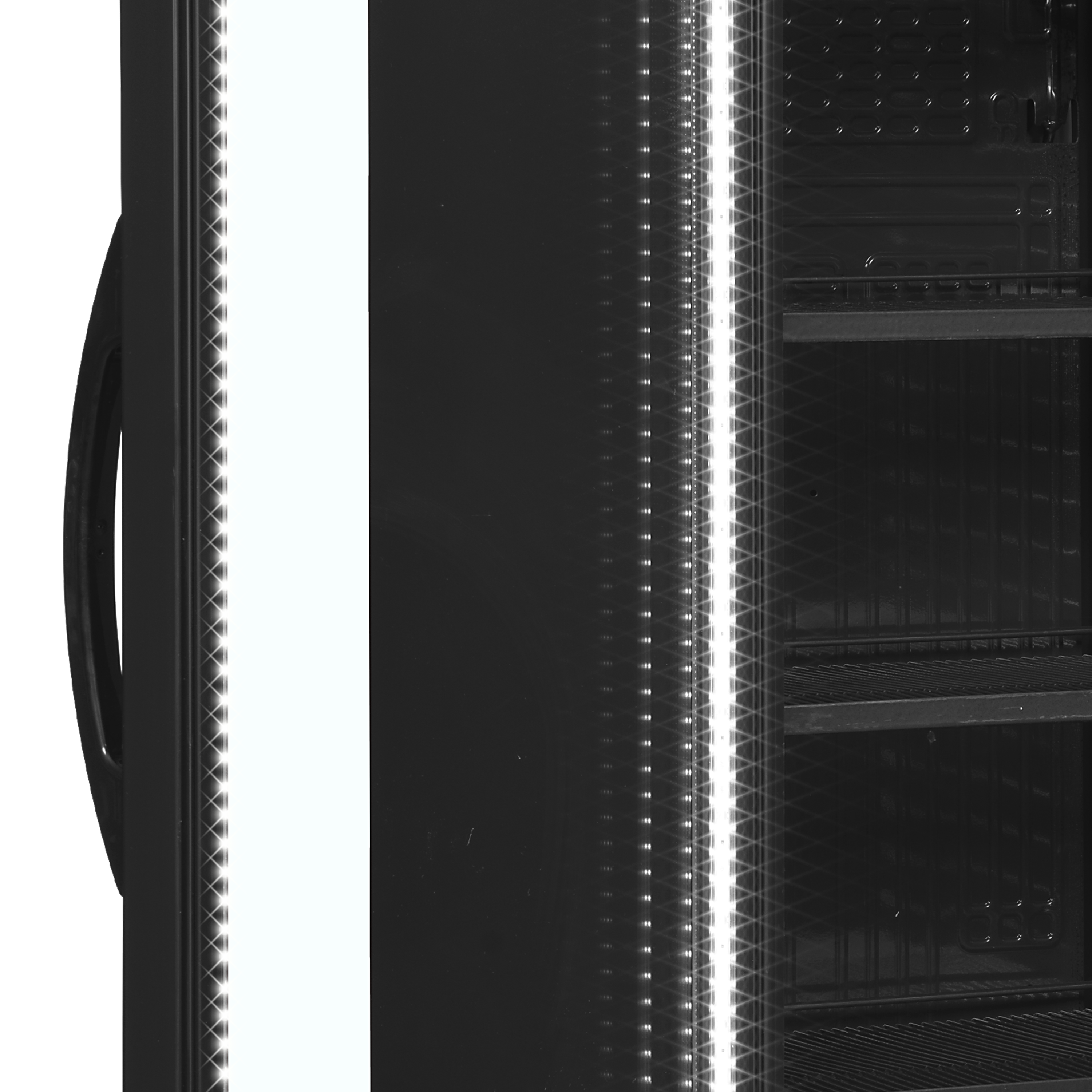 Glass Door Merchandiser - CEV425 BLACK L/H