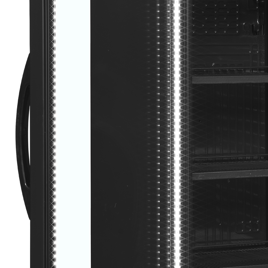 Glass Door Merchandiser - CEV425 BLACK L/H