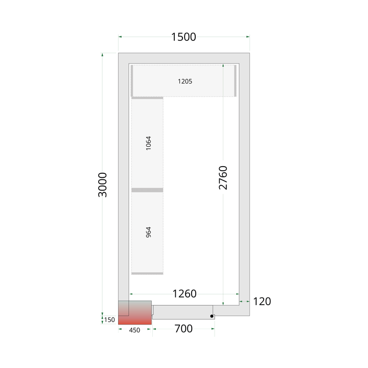 Freezer Room - CRNF1530