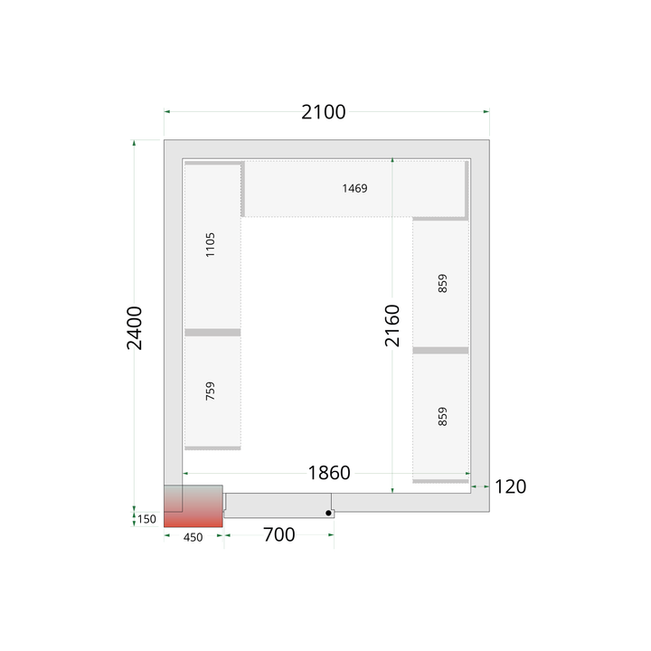 Freezer Room - CRNF2124