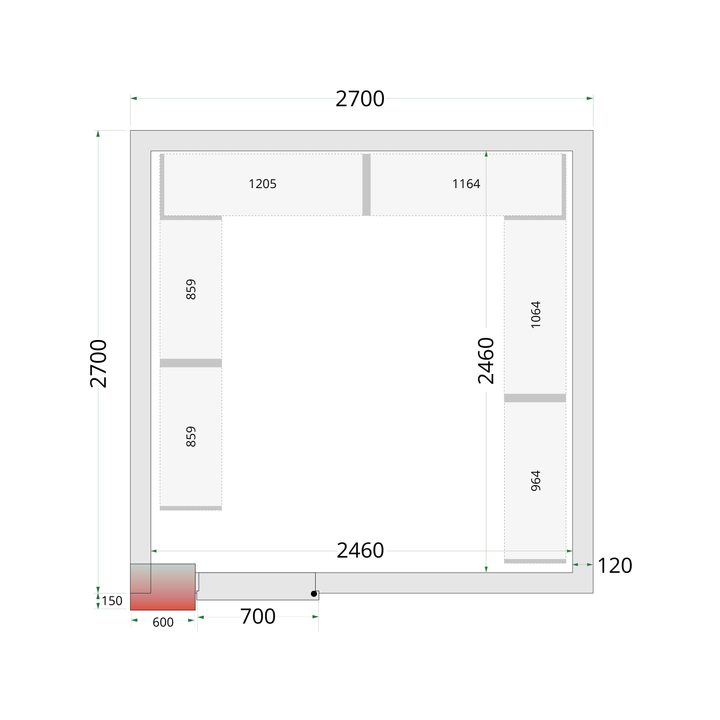 Freezer Room - CRNF2727
