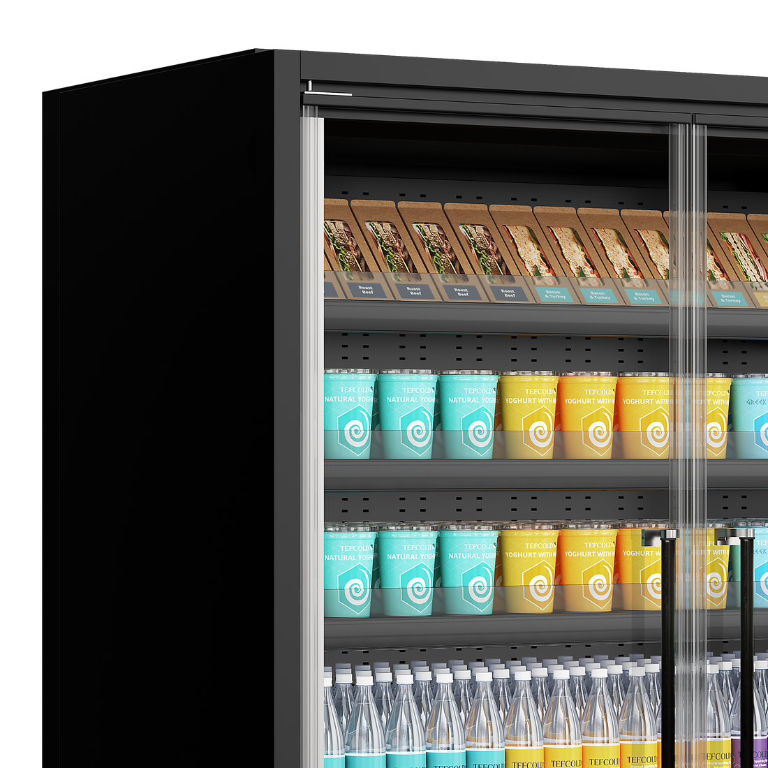 Multideck With Doors - Galaxy+ GP26FGD Black