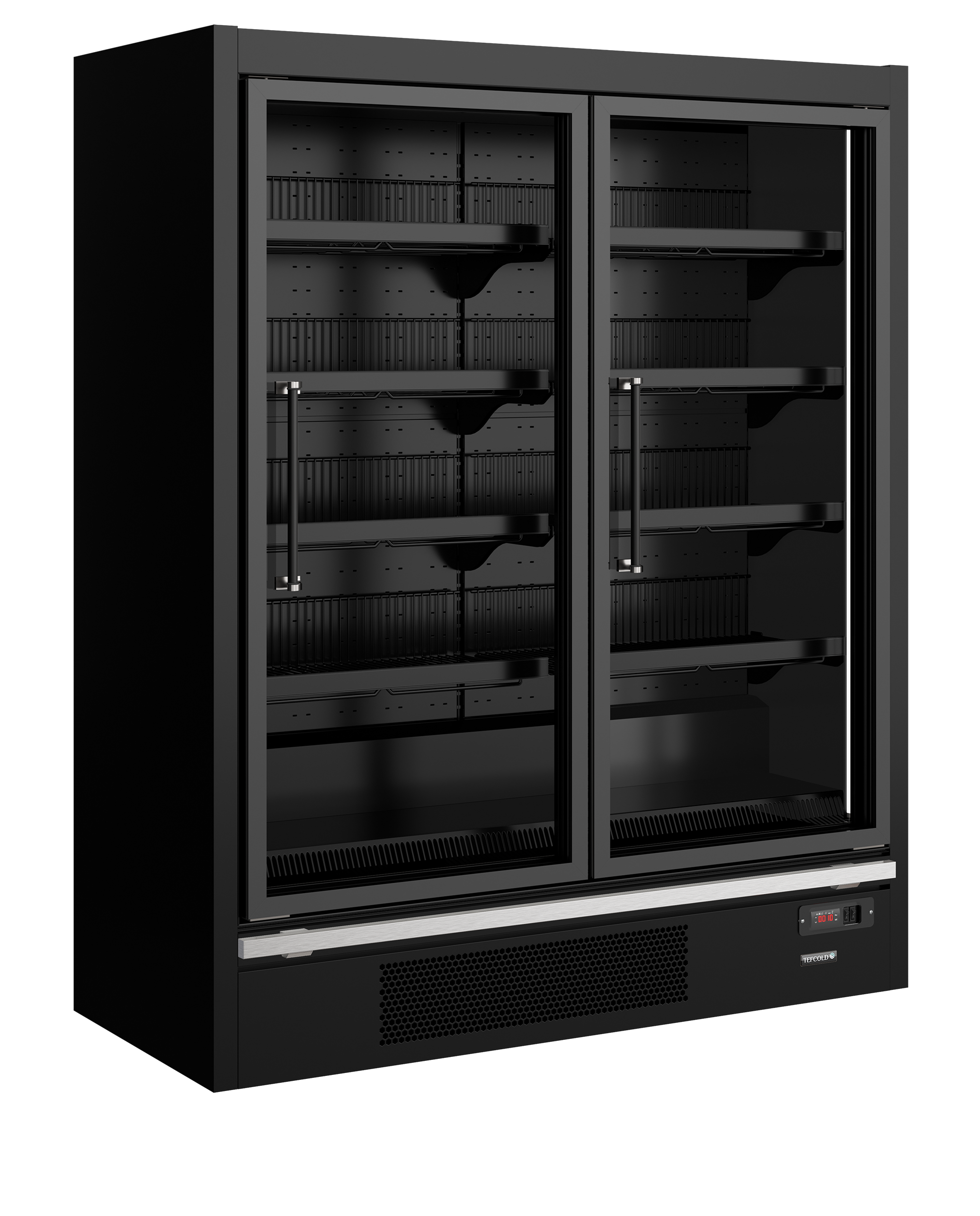 Glass Door Freezer - Galaxy+ GPF2D Black