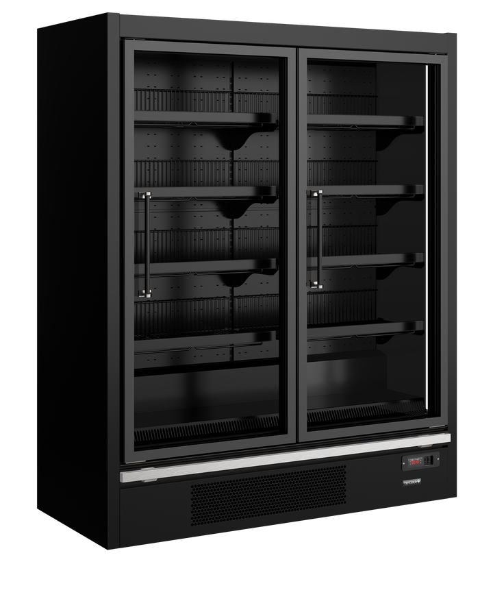 Glass Door Freezer - Galaxy+ GPF2D Black