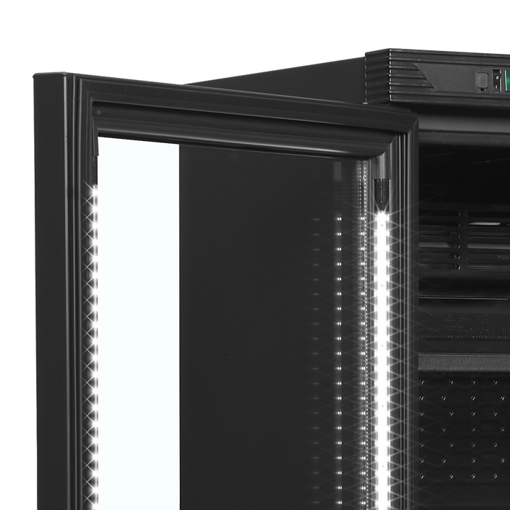 Glass Door Merchandiser - CEV425 BLACK L/H