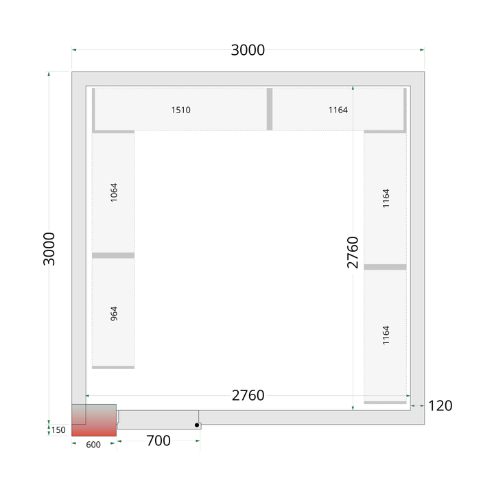 Freezer Room - CRNF3030