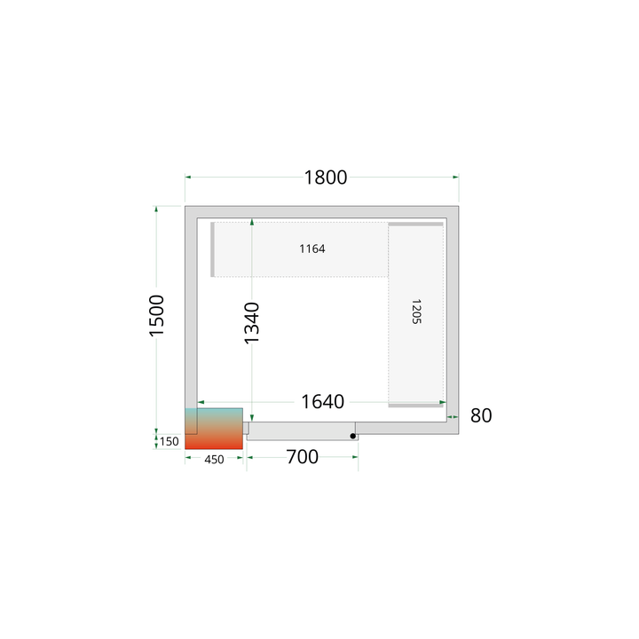 Chiller Room - CRPF1815