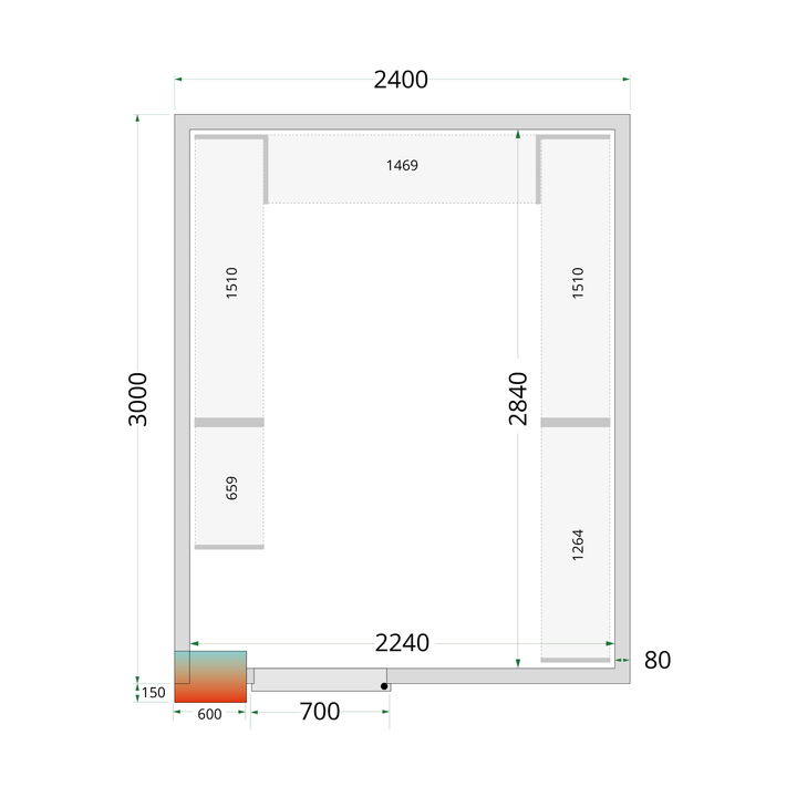 Chiller Room - CRPF2430