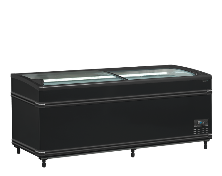 Black Supermarket Chiller / Freezer - SFI185B HC-CF VS