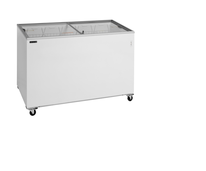 Sliding Flat Glass Lid Chest Freezer - IC400SC