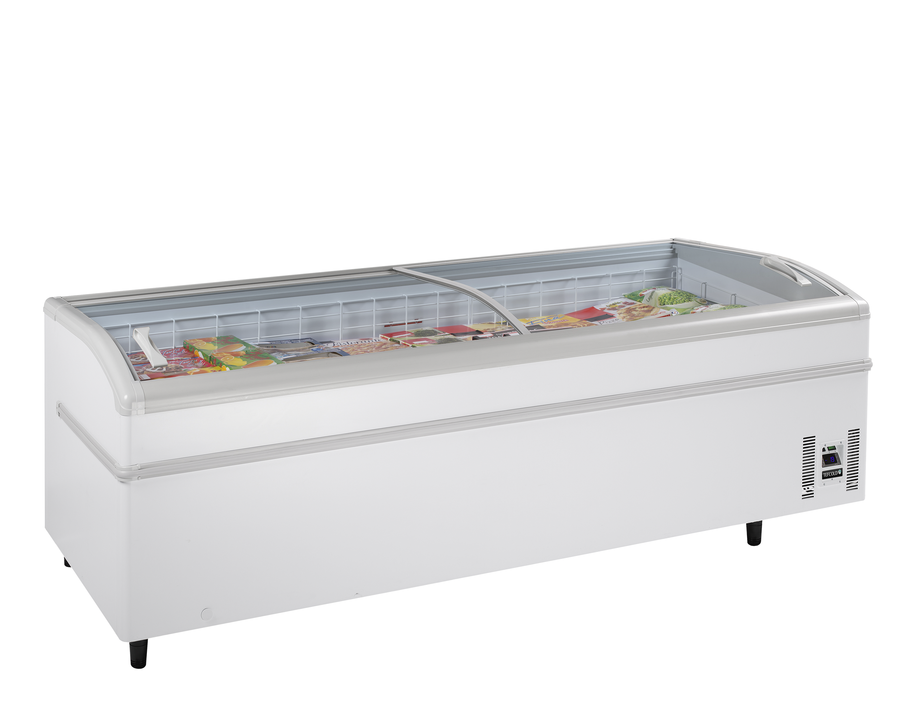 High Vision Supermarket Freezer - SUPER 250DE White