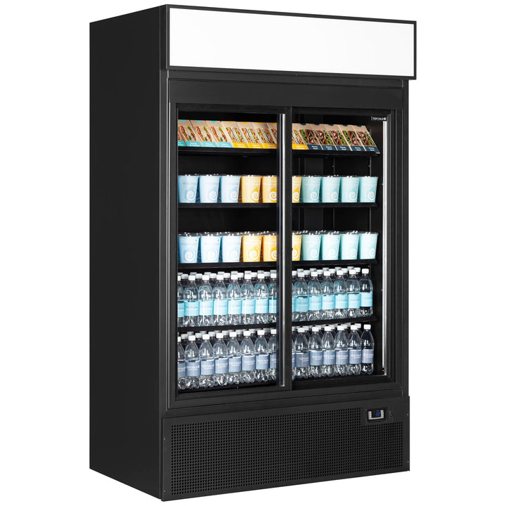 Glass Door Merchandiser - FSC1200S BLACK