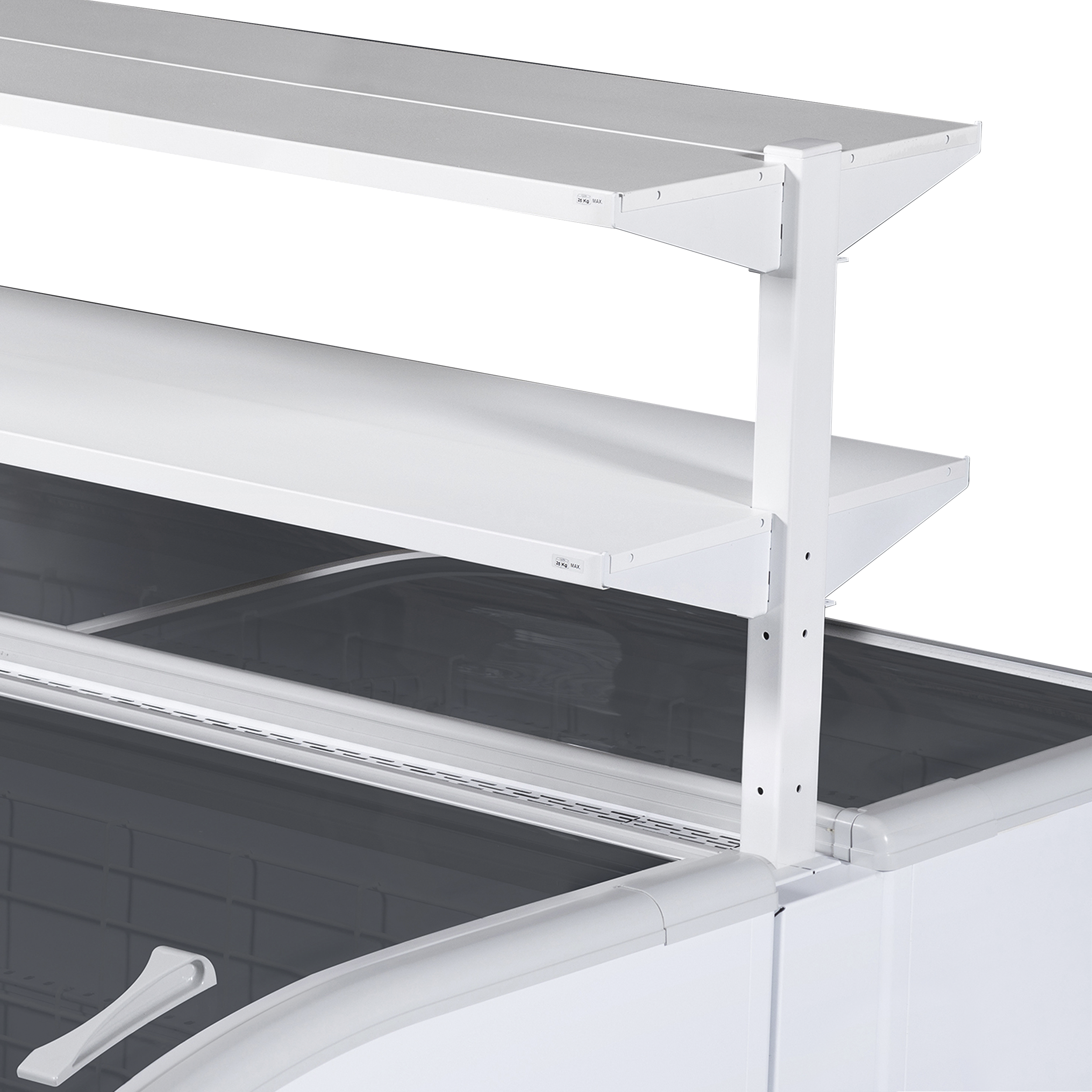 High Vision Supermarket Freezer - SUPER 200DE RAL7016