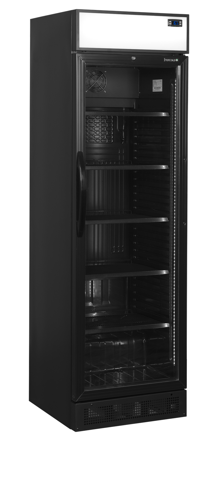 Glass Door Merchandiser - CEV435CP BLACK
