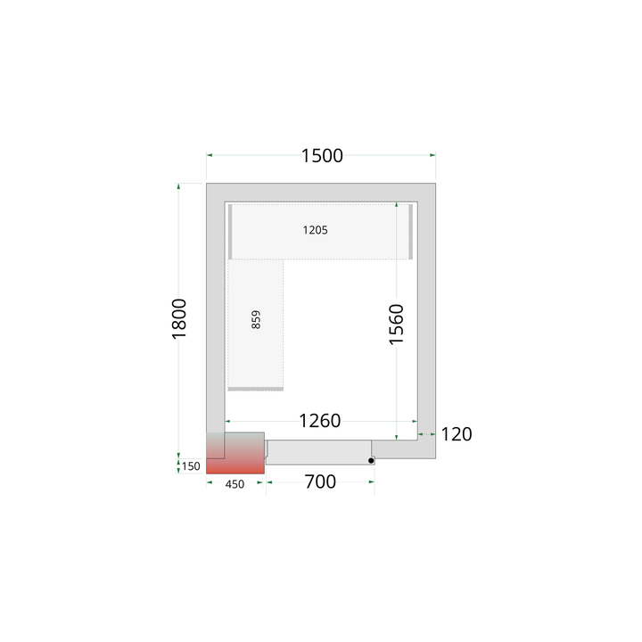 Freezer Room - CRNF1518