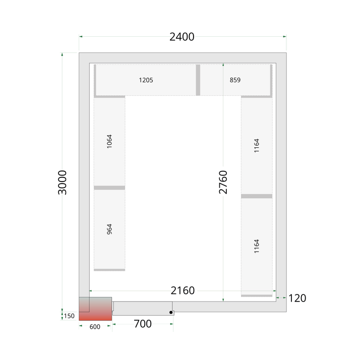 Freezer Room - CRNF2430