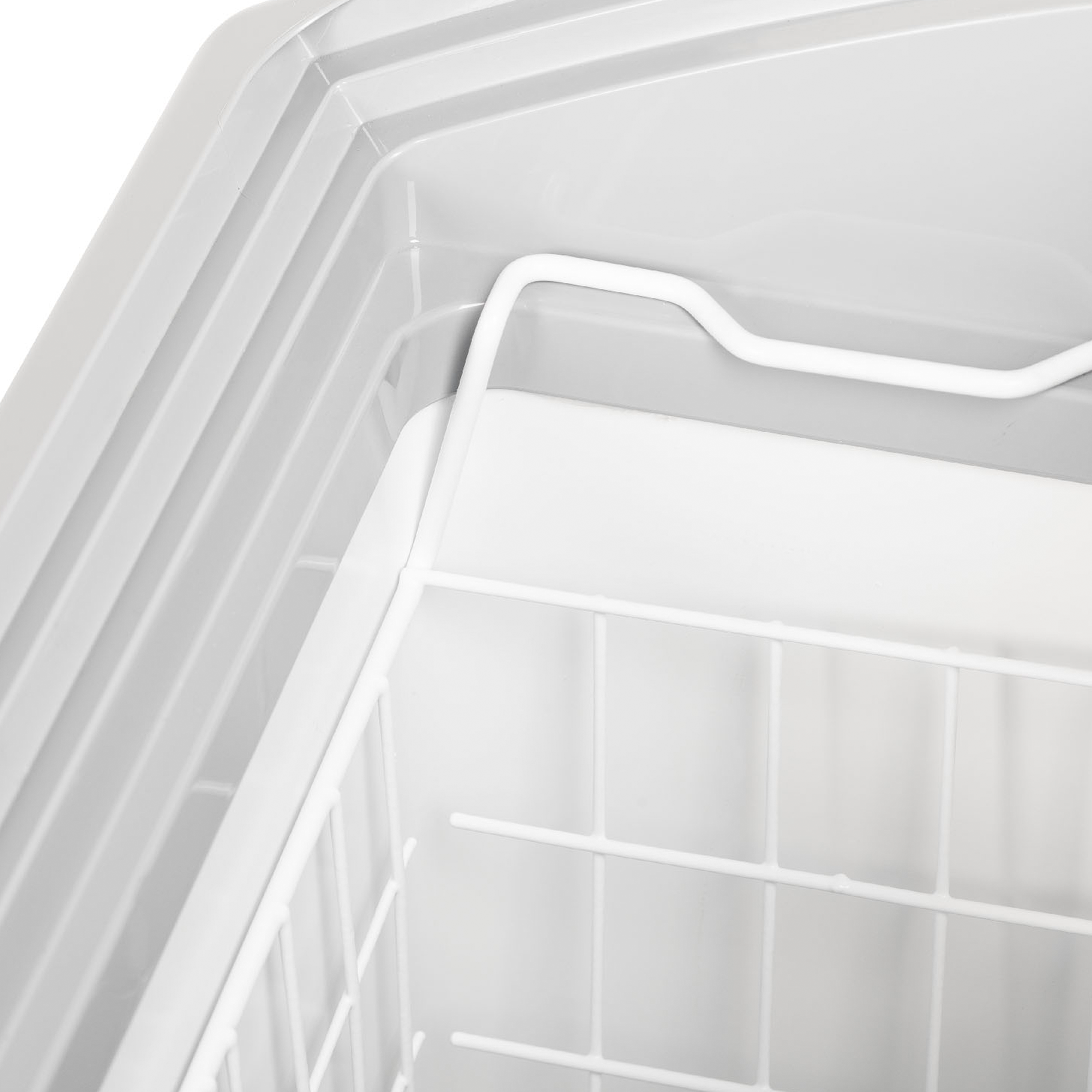 Sliding Curved Glass Lid Chest Freezer - NIC101CP
