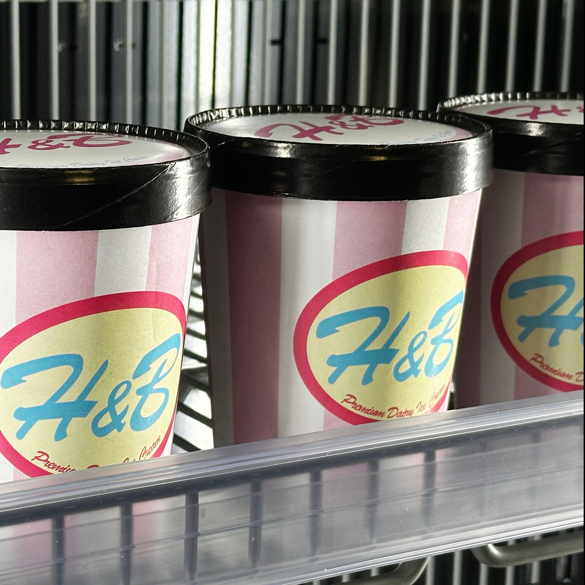 Glass Door Freezer - Galaxy+ GPF2D Black