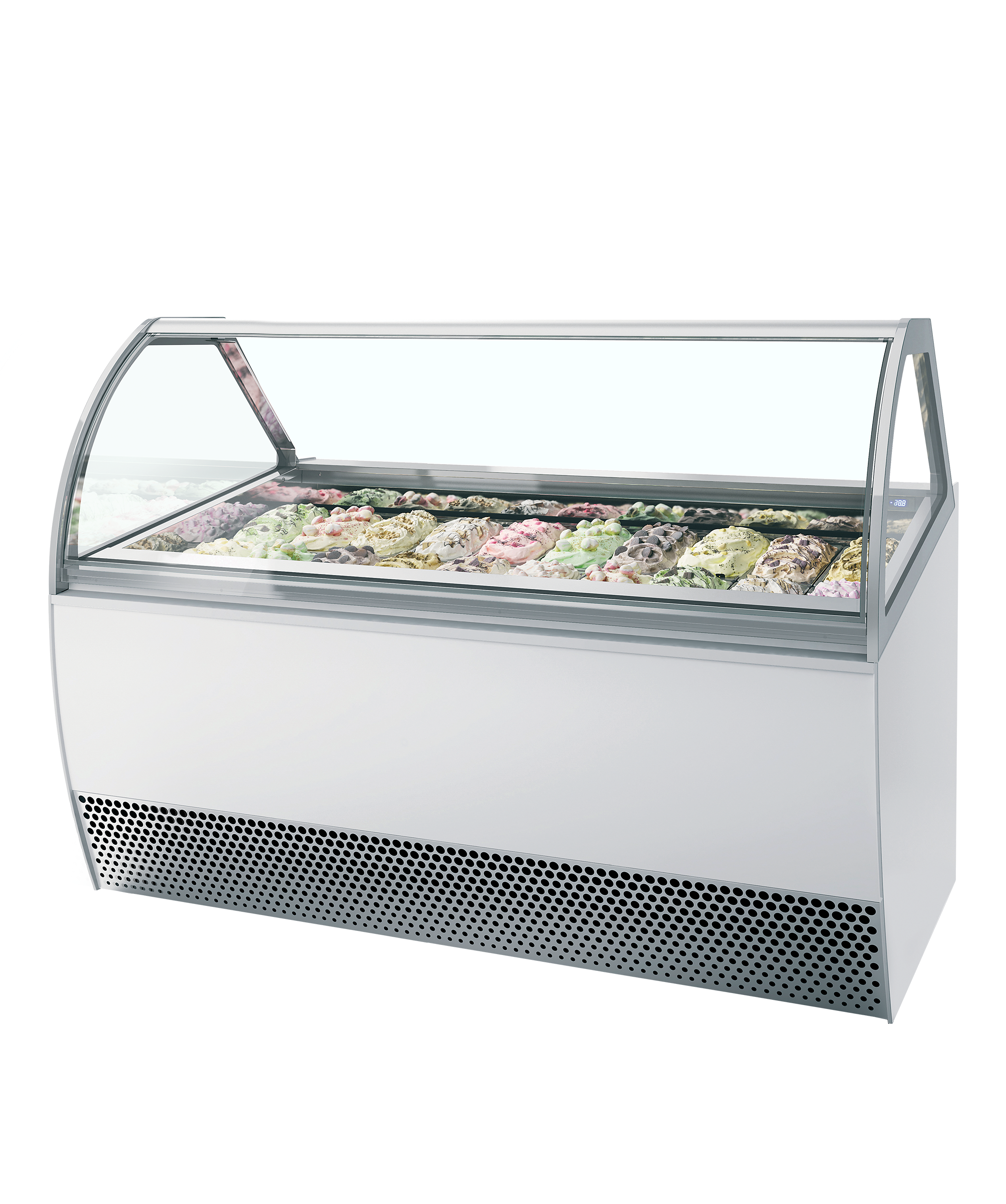 Ventilated Scoop Ice Cream Display - MILLENNIUM LX20