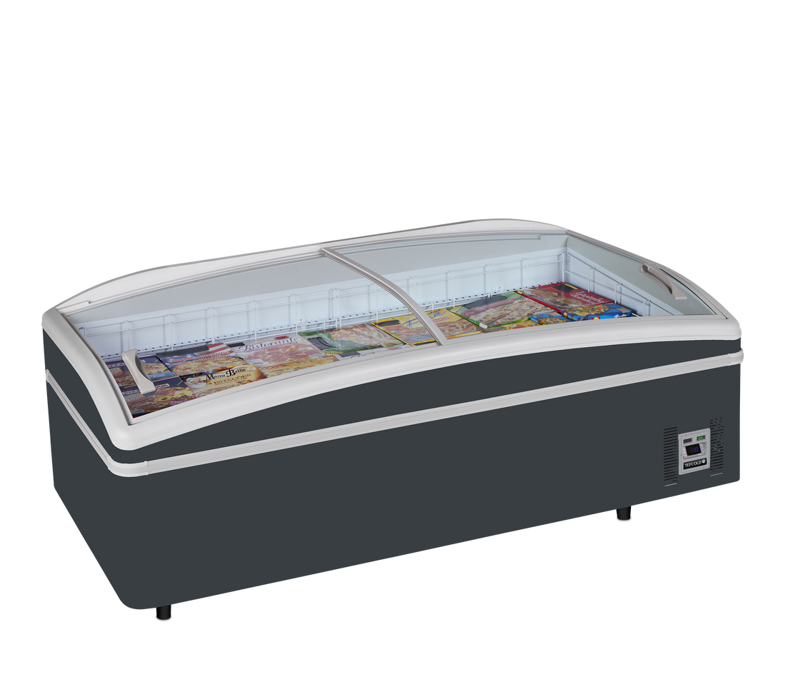 High Vision Supermarket Freezer - SUPER 200HC DE RAL7016