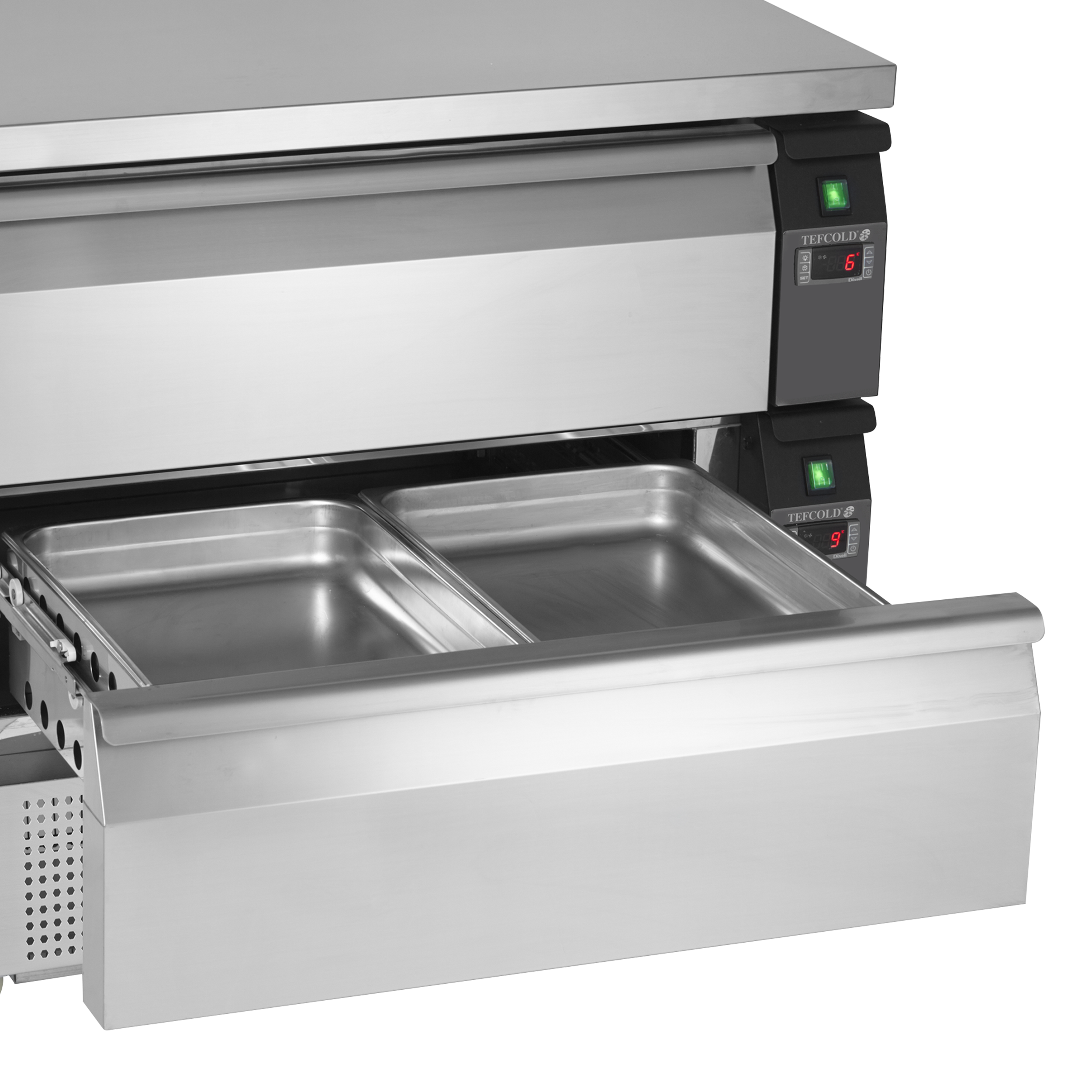 Dual Temperature Gastronorm Counter - UD2-2
