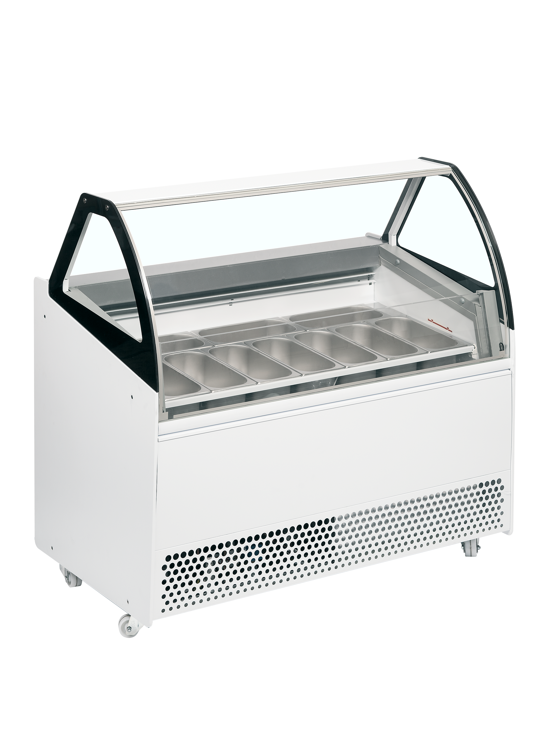 Ventilated Scoop Ice Cream Display - BERMUDA VIEW RV10
